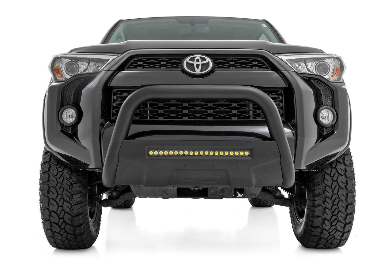 Rough Country - Black LED Bull Bar - Toyota 4Runner 2WD/4WD (2010-2024) - B-T4081