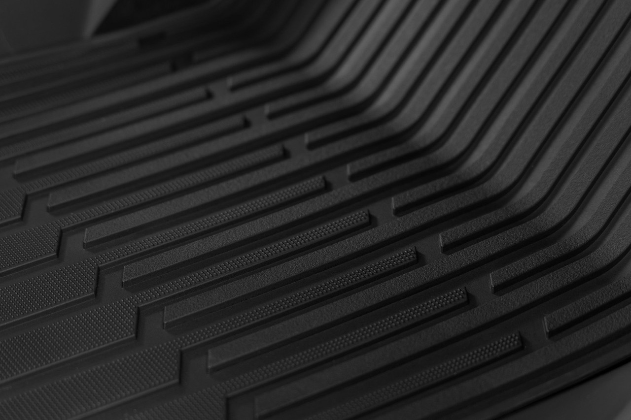 Rough Country - Flex-Fit Floor Mats - FR & RR - Tesla /Cybertruck 4WD (2024-2025) - FF-71502