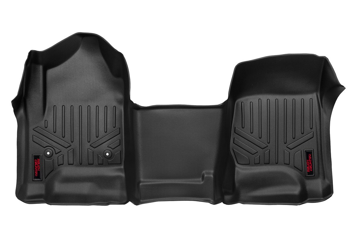Rough Country - Floor Mats - FR - Over Hump - Chevy/GMC 1500/2500HD/3500HD (14-19 & Classic) - M-2114