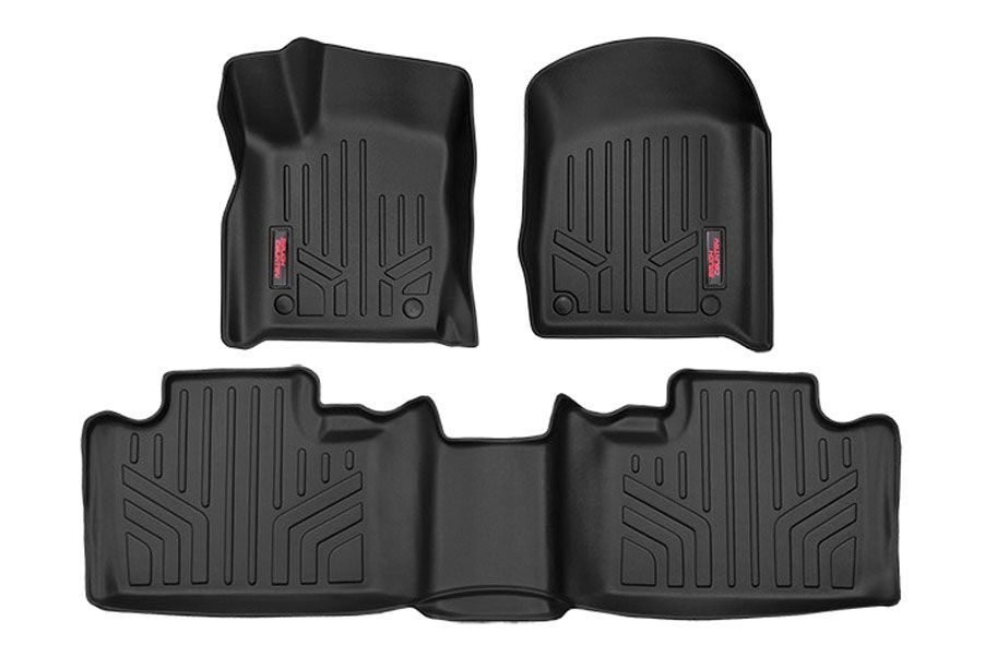 Rough Country - Floor Mats - Front and Rear - Jeep Grand Cherokee 2WD/4WD (2013-2020) - M-60300