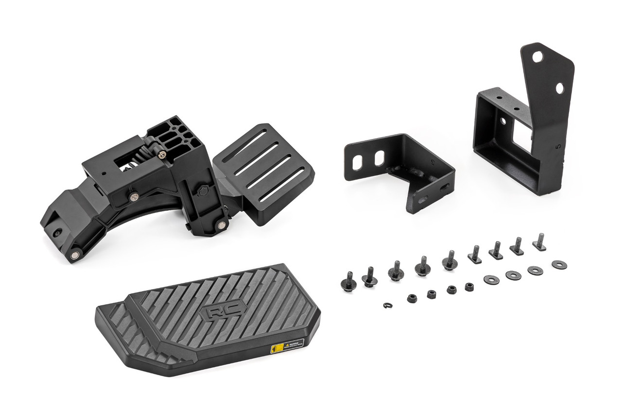 Rough Country - Retractable Bed Step - Manual Pull - Ford F-250/F-350 Super Duty (17-22) - PW049815