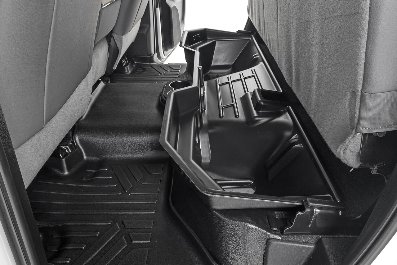 Rough Country - Under Seat Storage - Quad/Crew Cab - Ram 1500 (11-18)/2500 (11-24) - RC09401