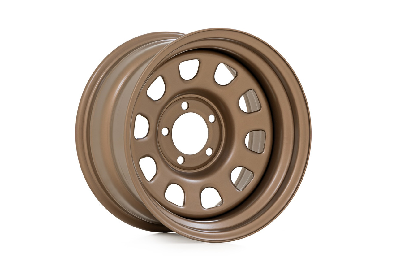 Rough Country - Steel Wheel/Bronze/15x10/5x4.5/3.30 Bore/-39 - RC51-5165B