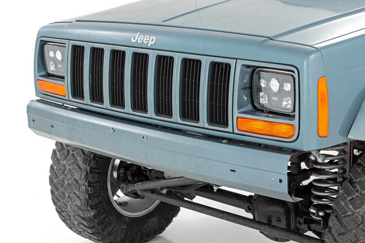 Rough Country - 5 in.x7 in. LED Headlights - DOT Approved - Jeep Cherokee XJ 2WD/4WD (1984-2001) - RCH5200