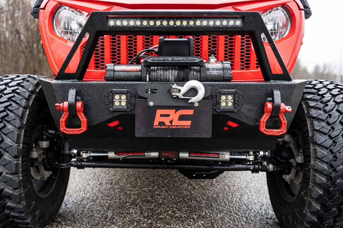 Rough Country - License Plate Mnt - Hawse - Quick Release - RS124