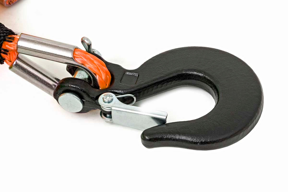 Rough Country - Synthetic Rope - 1/4 Inch - 50 Ft - Orange - RS143