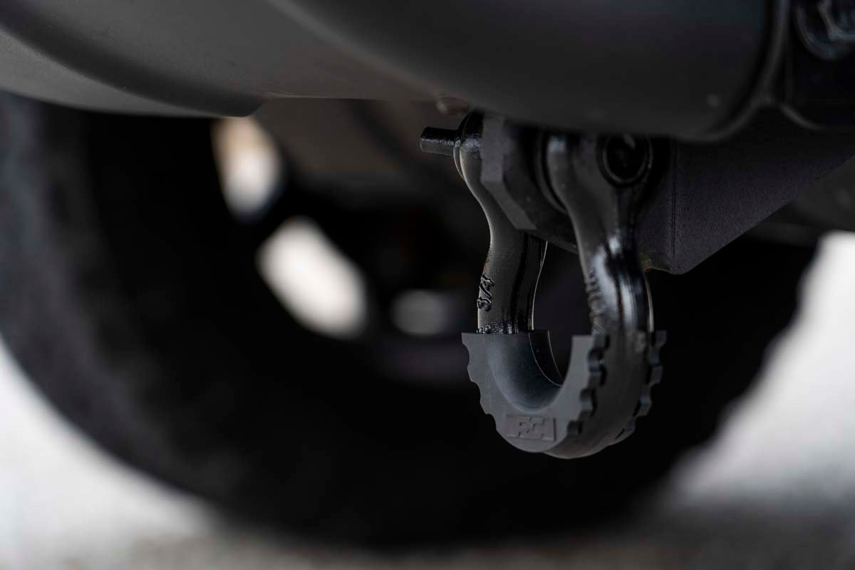 Rough Country - Tow Hook Brackets - Bull Bar Support - Toyota Tundra 2WD/4WD (2007-2021) - RS146