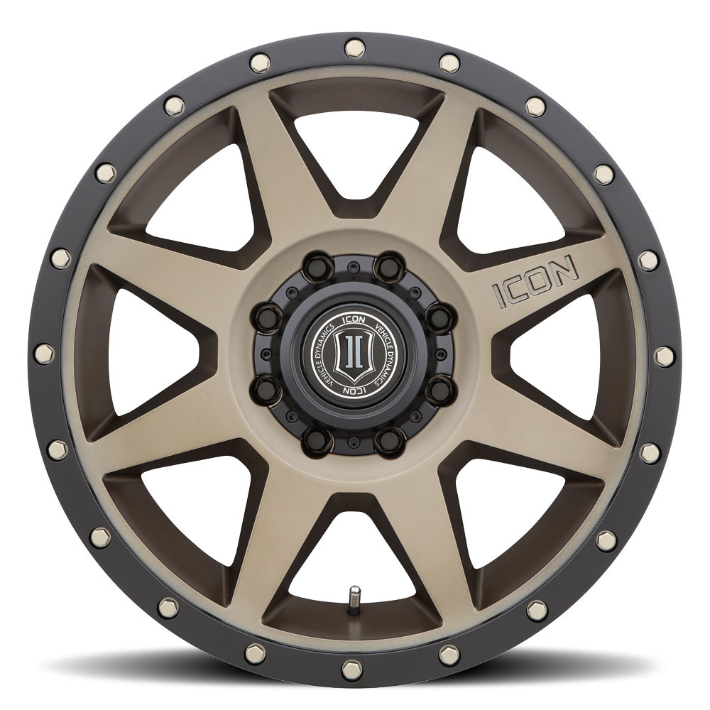 ICON ALLOYS REBOUND BRONZE - 20 X 9 / 8 x 6.5" / 12MM / 5.5" BS - 1820908055BR