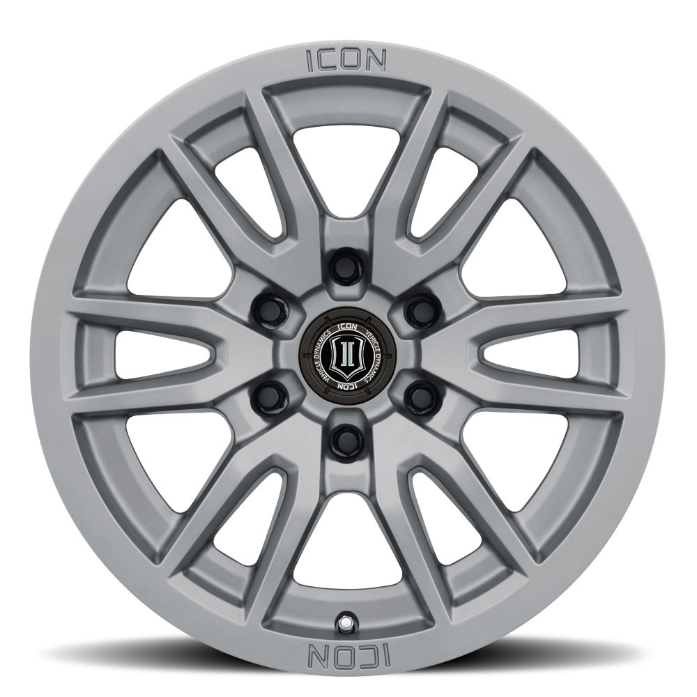 ICON ALLOYS VECTOR 6 TITANIUM - 17 X 8.5 / 6 X 135 / 6MM / 5" BS - 2417856350TT