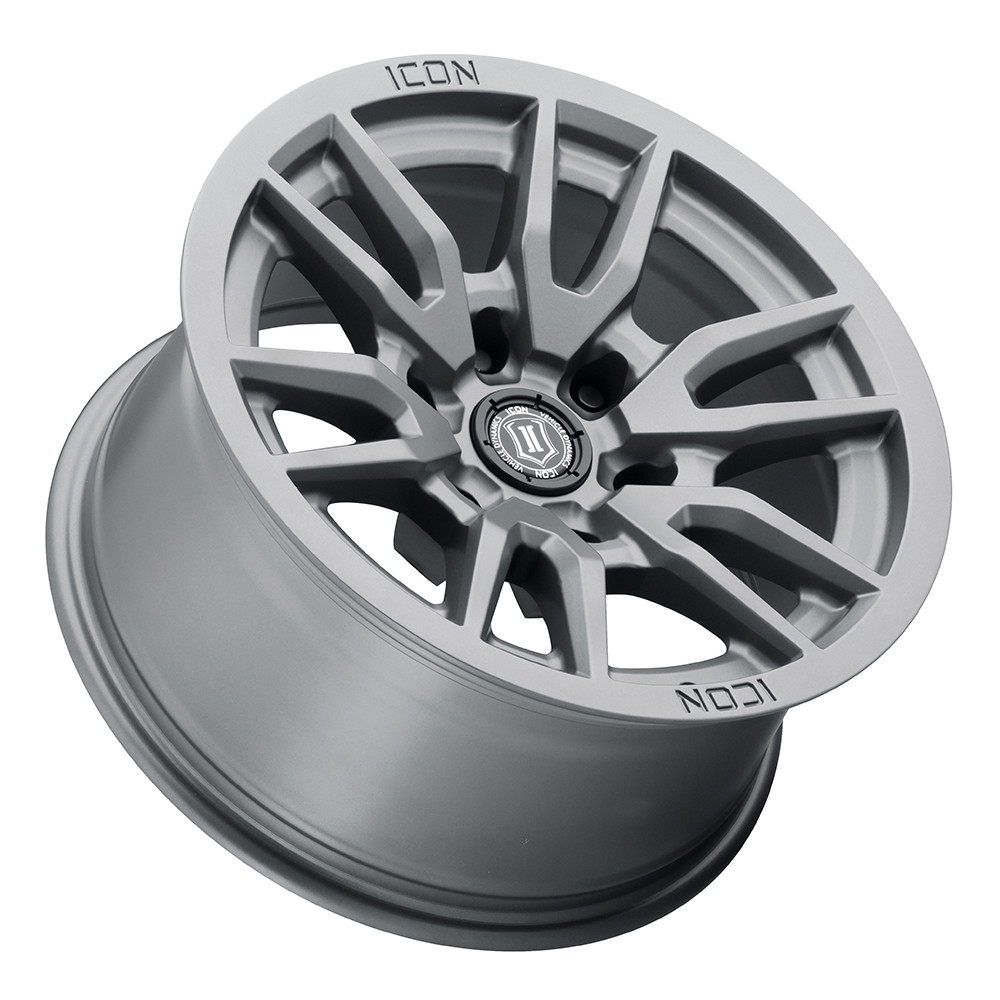 ICON ALLOYS VECTOR 6 TITANIUM - 17 X 8.5 / 6 X 120 / 0MM / 4.75" BS - 2417859447TT