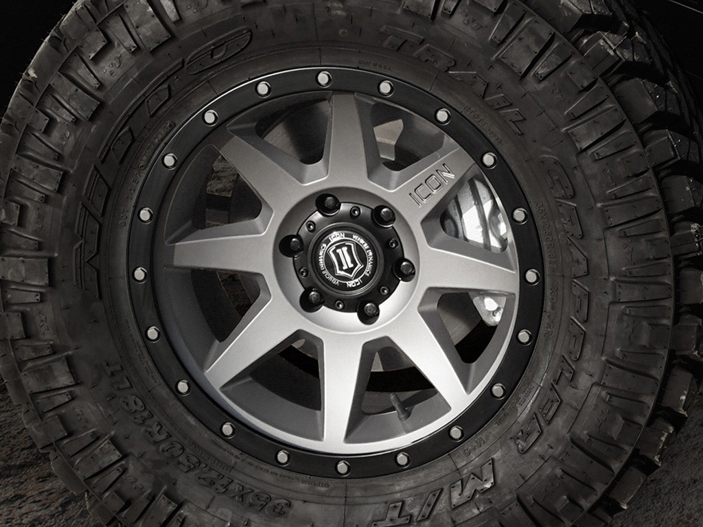 ICON ALLOYS LUG NUT KIT BLACK - 12 X 1.5 / 24 COUNT W/ KEY - 89121524B