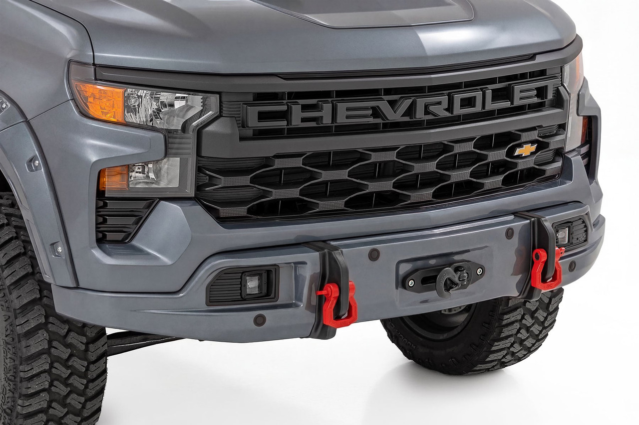 Rough Country - Bumper Cover - GXD Sterling Grey Metallic - Chevy Silverado 1500 (23-26) - 13006-GXD - 13006-GXD