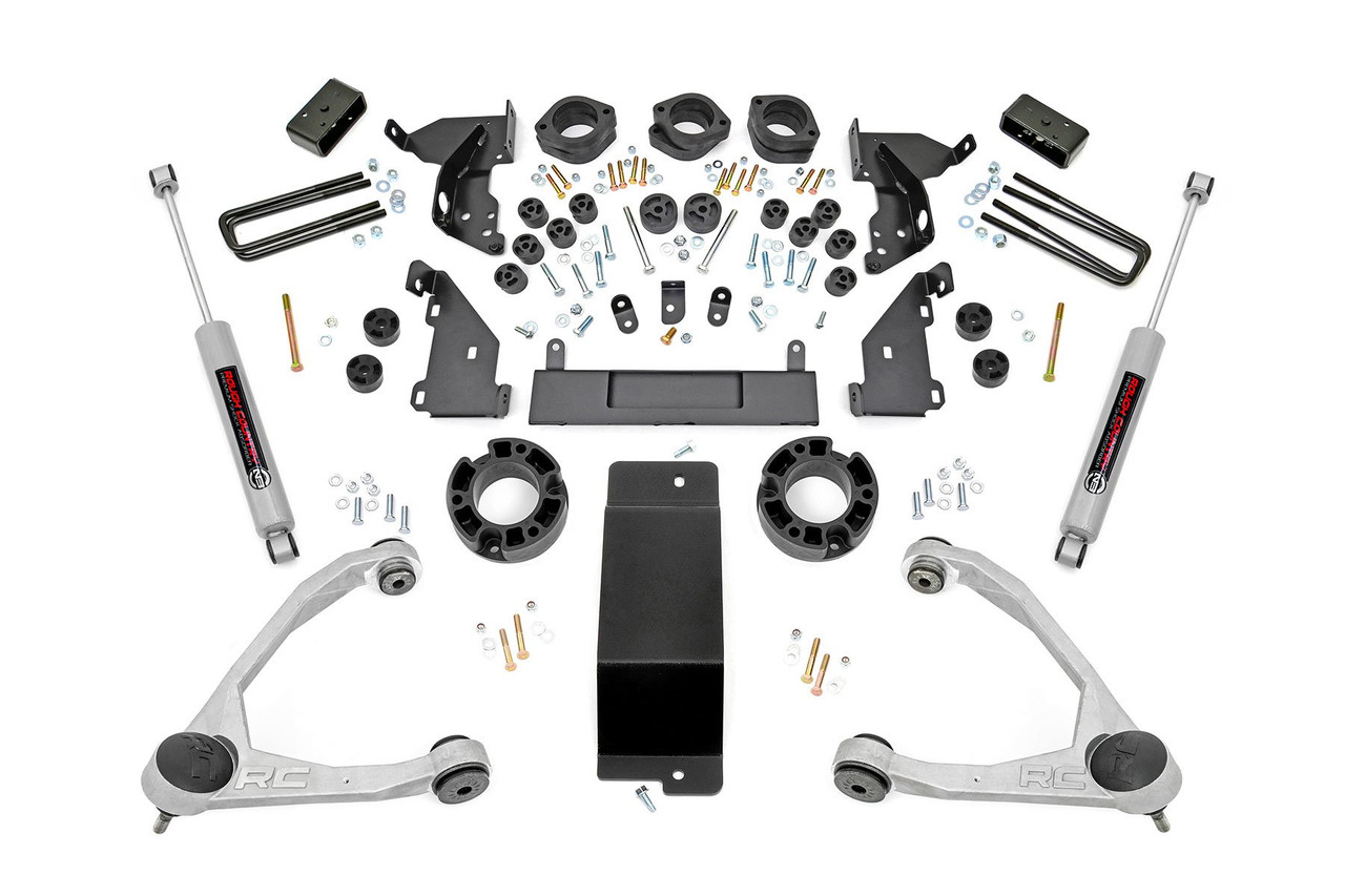 Rough Country - 4.75 Inch Lift Kit - Combo - Cast Steel - Chevy/GMC 1500 (14-15) - 292.20