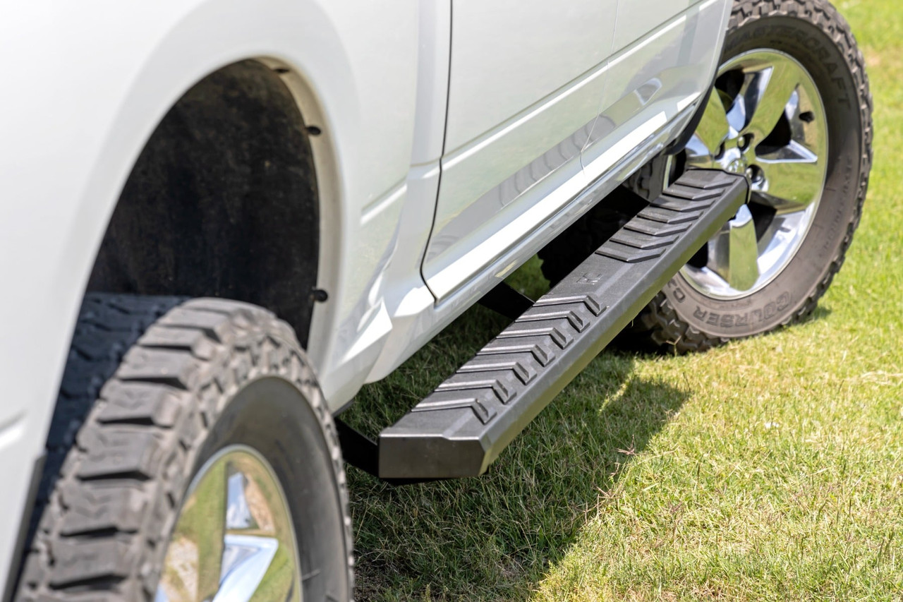 Rough Country - BA2 Running Board - Side Step Bars - Ram 1500/2500/3500 2WD/4WD - 41003A - 41003A