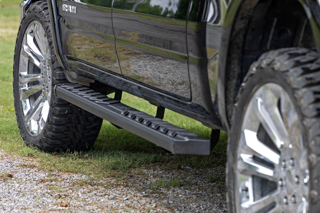 Rough Country - BA2 Running Board - Side Step Bars - Ram 1500 (19-26)/1500 TRX (21-24)  - 41004A - 41004A