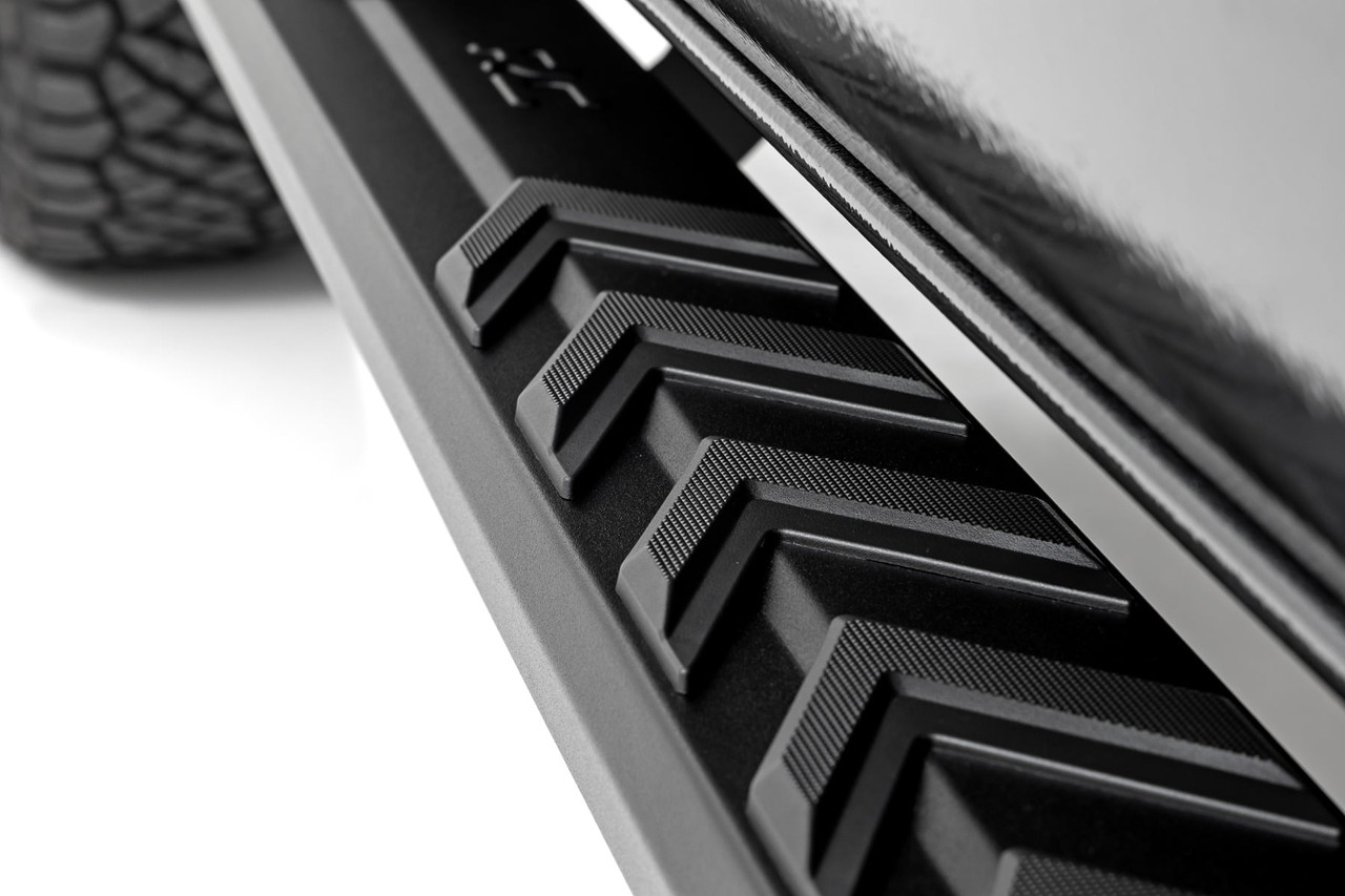 Rough Country - BA2 Running Boards - Side Step Bars - Double Cab - Toyota Tacoma (05-23) - 41009A - 41009A