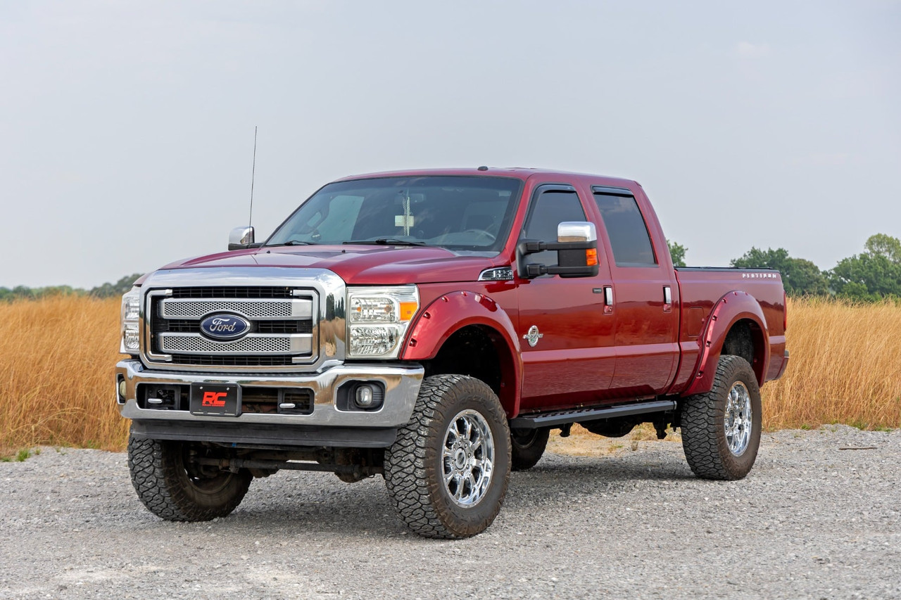 Rough Country - BA2 Running Boards - Side Step Bars - Ford F-250/F-350 Super Duty (99-16) - 41011A - 41011A
