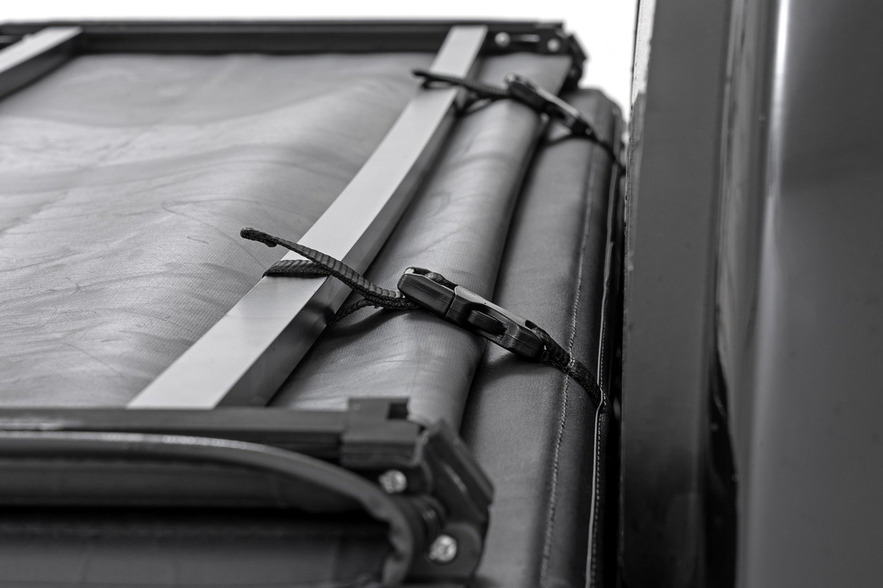 Rough Country - Soft Tri-Fold Bed Cover - 5' Bed - 41215700A - 41215700A