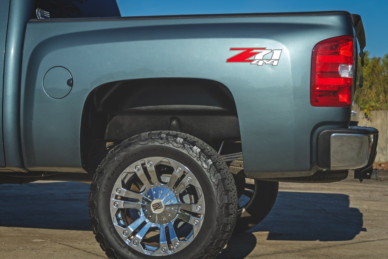 Rough Country - Rear Wheel Well Liners - Chevy Silverado 1500 (07-13)/Silverado 2500 HD (07-10)  - 4207A - 4207A
