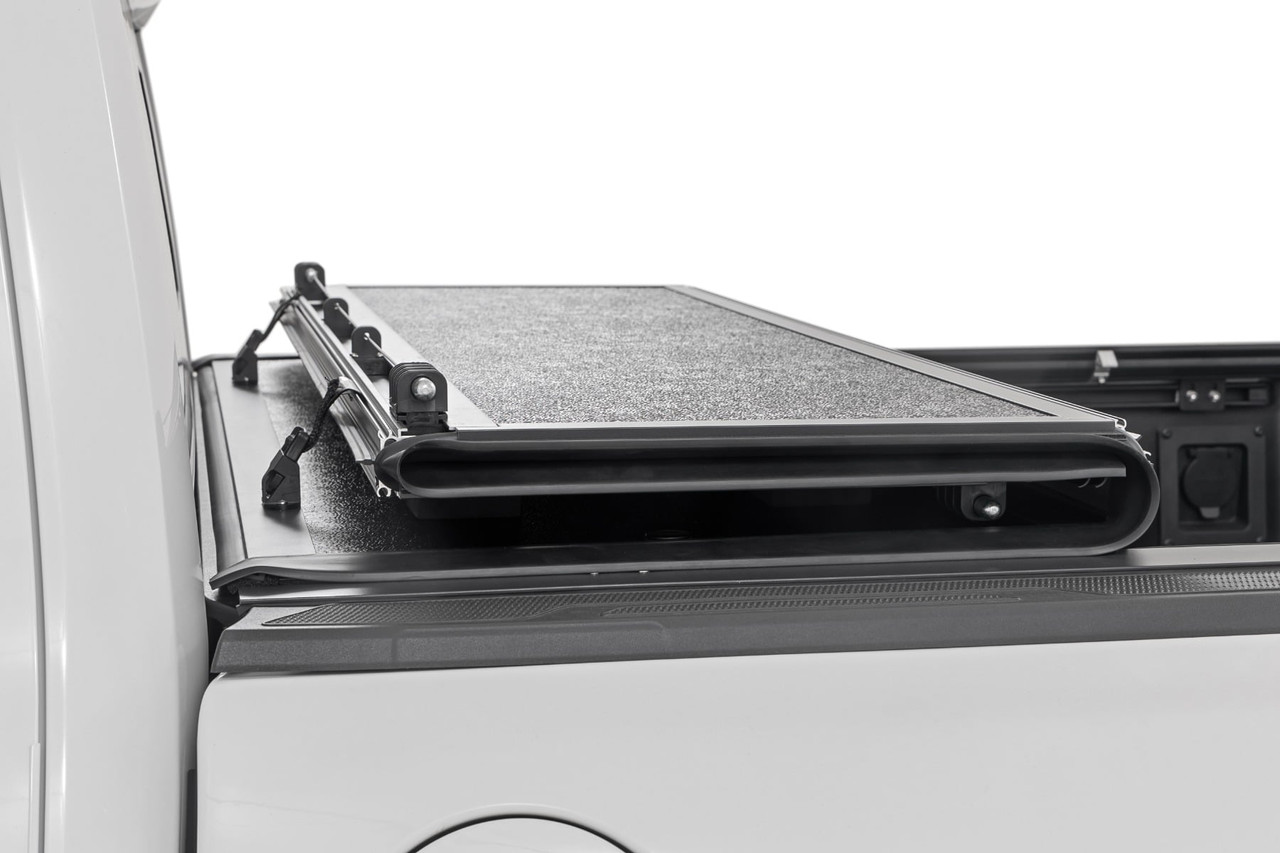 Rough Country - Hard Low Profile Bed Cover - 6' Bed - Toyota Tacoma 2WD/4WD (2024-2026) - 47410600B - 47410600B