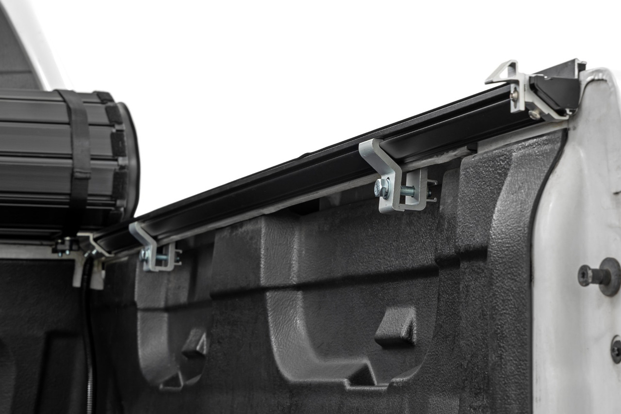 Rough Country - Hard Roll Up Bed Cover - 5'9" Bed - Chevy/GMC Sierra/Silverado 1500 (07-13) - 50123551 - 50123551