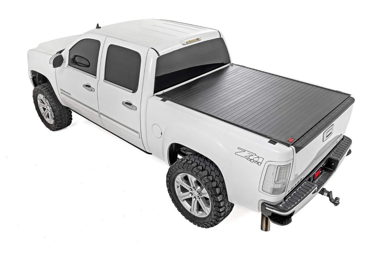Rough Country - Hard Roll Up Bed Cover - 6'7" Bed - Chevy/GMC Sierra/Silverado 1500 (07-13) - 50123560 - 50123560