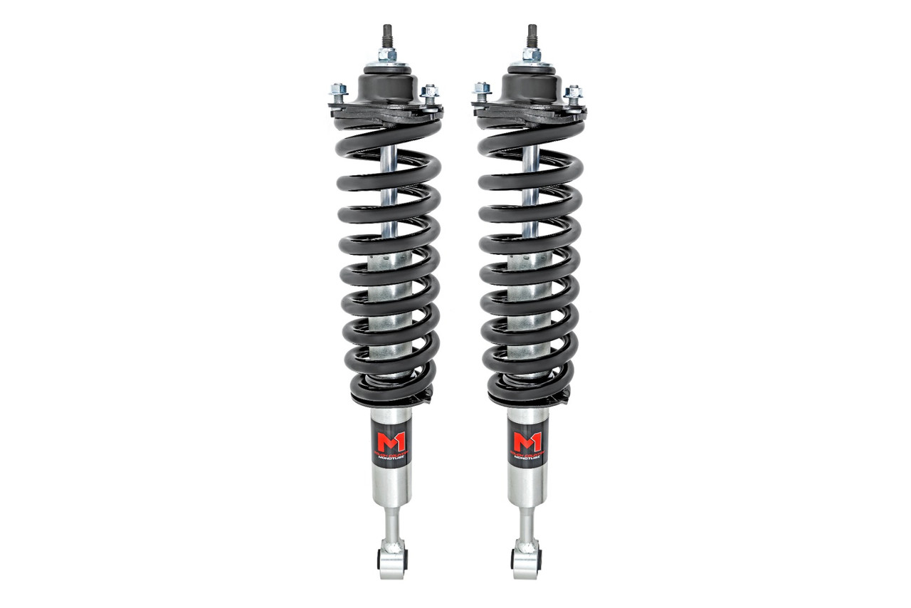 Rough Country - M1 Loaded Strut Pair - Stock - Toyota 4Runner 4WD (10-24)/FJ Cruiser 4WD (10-14) - 502154_A - 502154_A