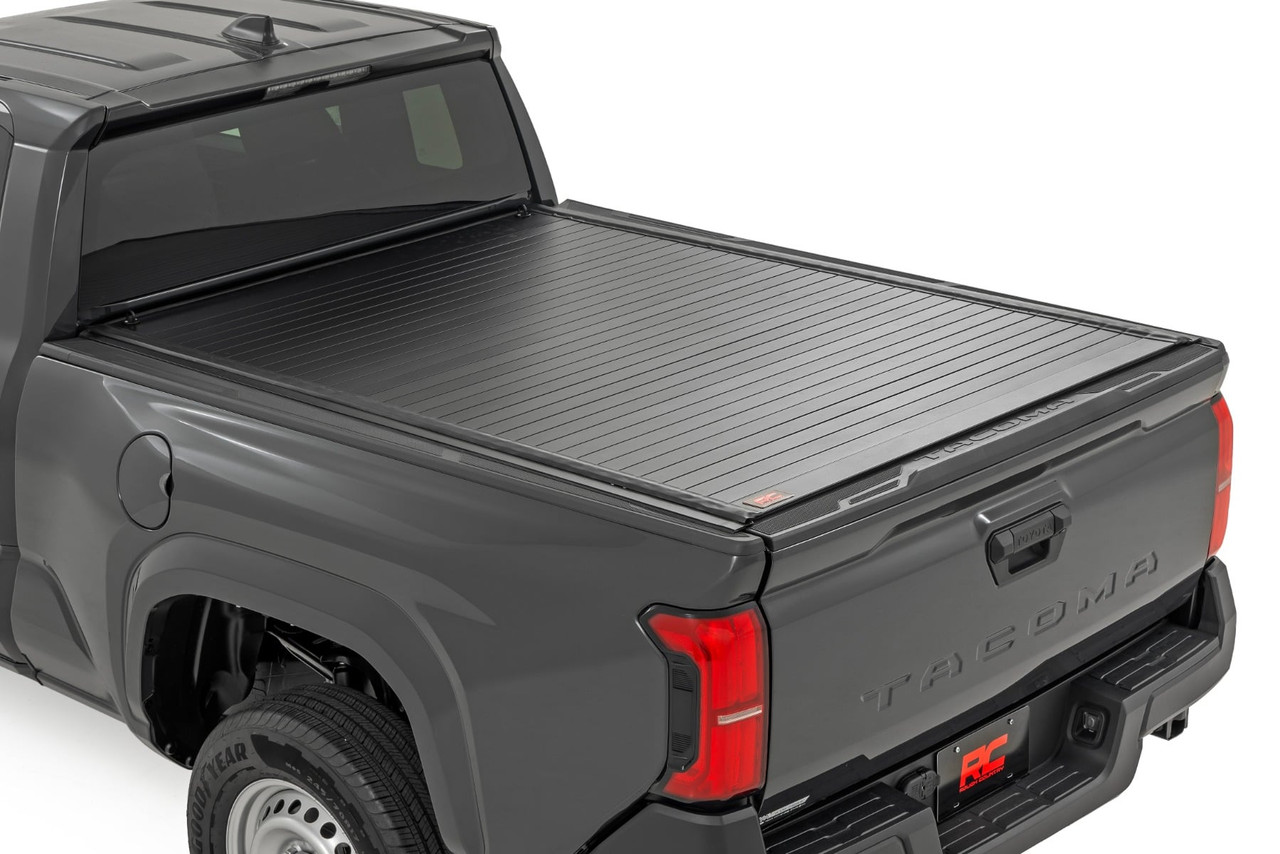 Rough Country - Hard Roll Up Bed Cover - 6' Bed - Toyota Tacoma 2WD/4WD (2024-2026) - 50410600 - 50410600