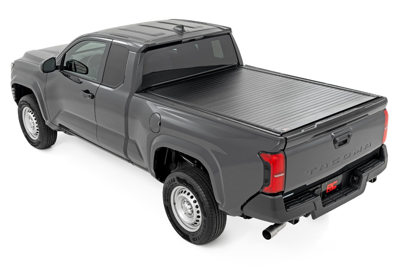 Rough Country - Hard Roll Up Bed Cover - 6' Bed - Toyota Tacoma 2WD/4WD (2024-2026) - 50410600 - 50410600
