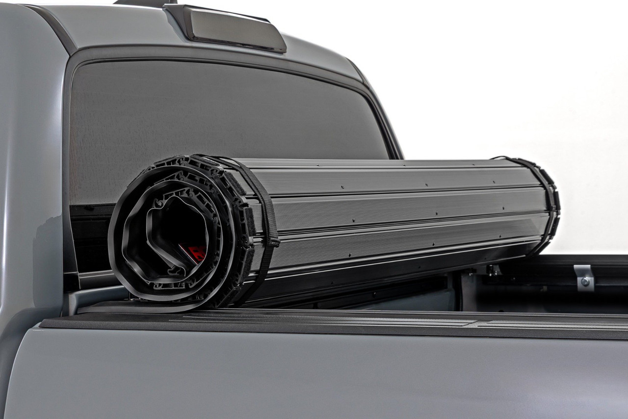 Rough Country - Hard Roll Up Bed Cover - 5'7" Bed - Toyota Tundra 2WD/4WD (2007-2021) - 50514550 - 50514550