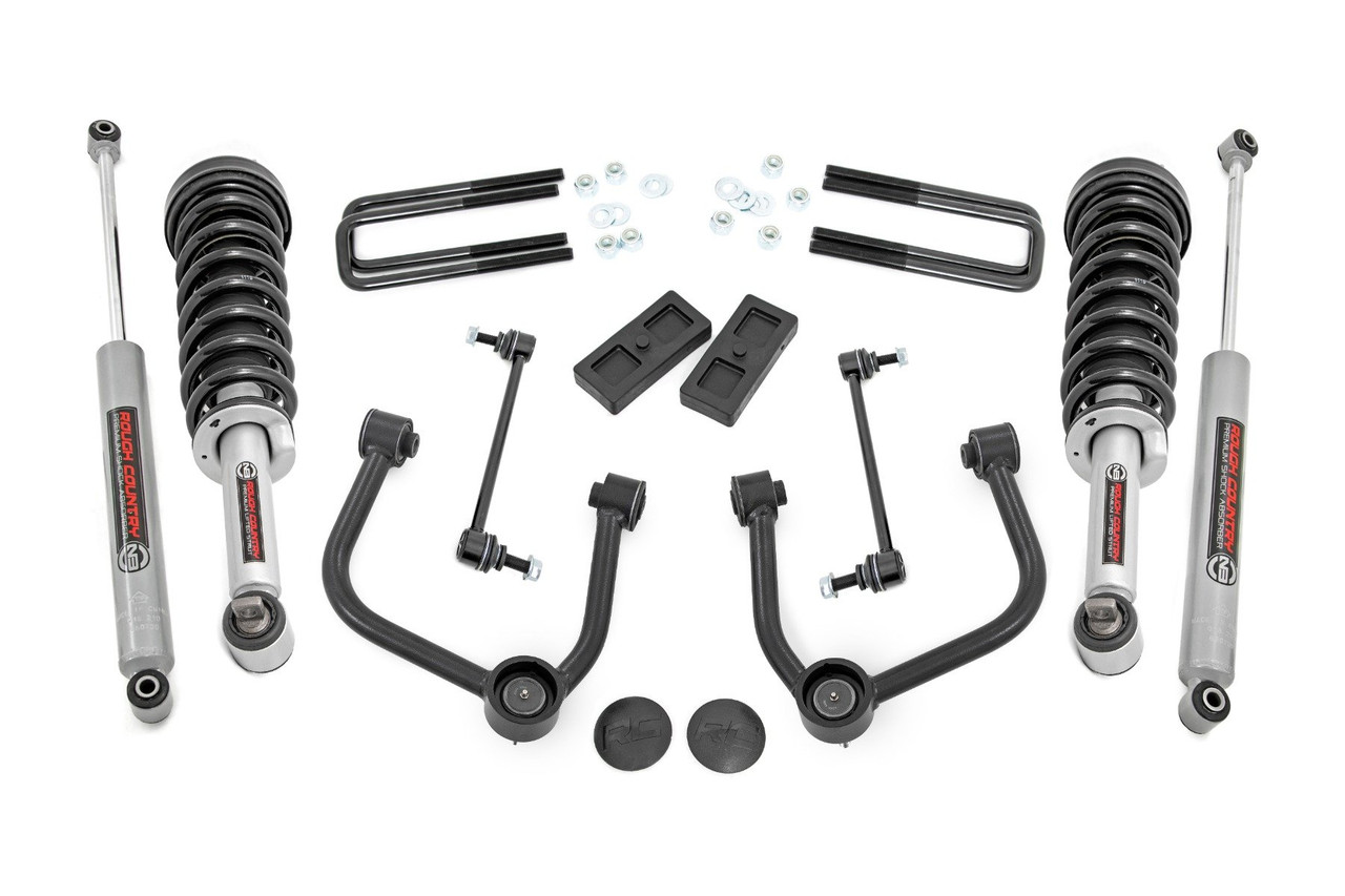 Rough Country - 3 Inch Lift Kit - N3 Struts - Ford Ranger 4WD (2024-2026) - 51148 - 51148