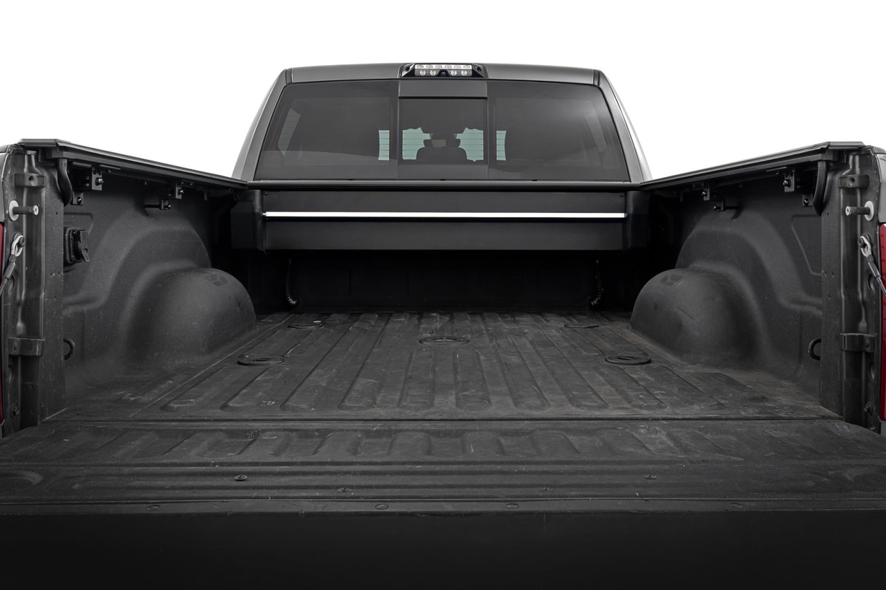 Rough Country - Powered Bed Cover - 6'4" Bed - Ram 1500 (09-18) 2500 (10-26) 2WD/4WD - 51309650 - 51309650