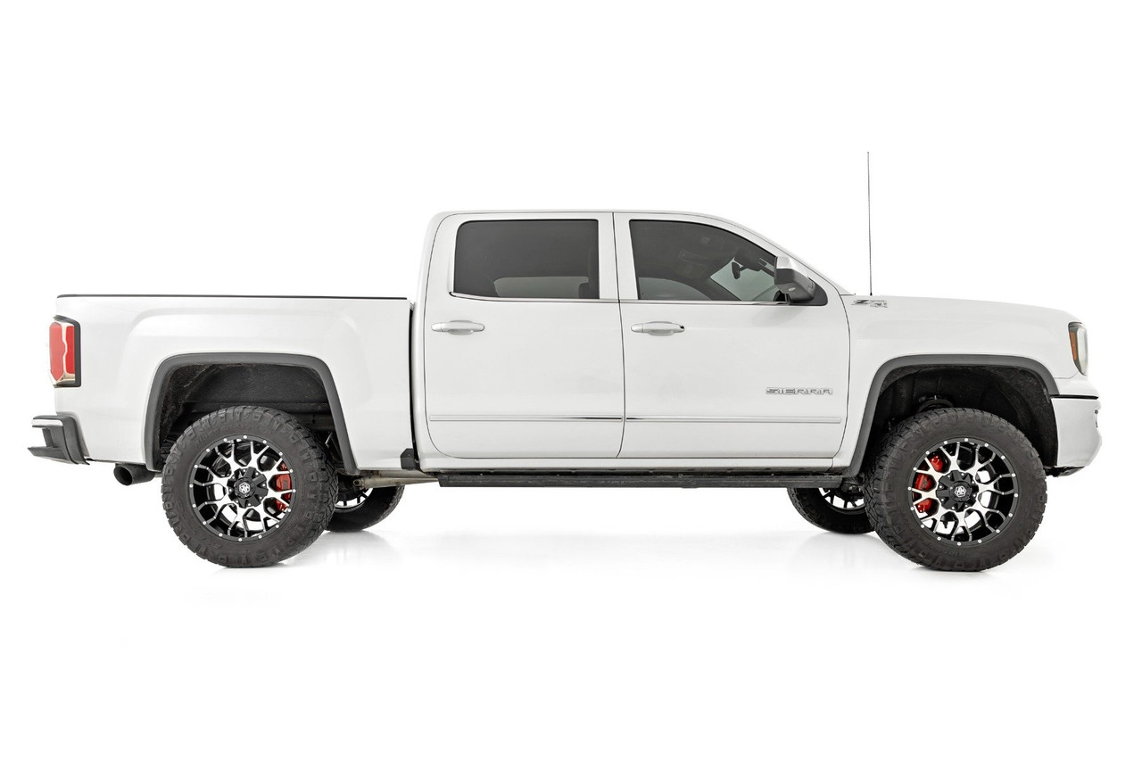 Rough Country - Caliper Covers - Front and Rear - Red - Chevy/GMC 1500 (14-18 & Classic) - 71100A - 71100A