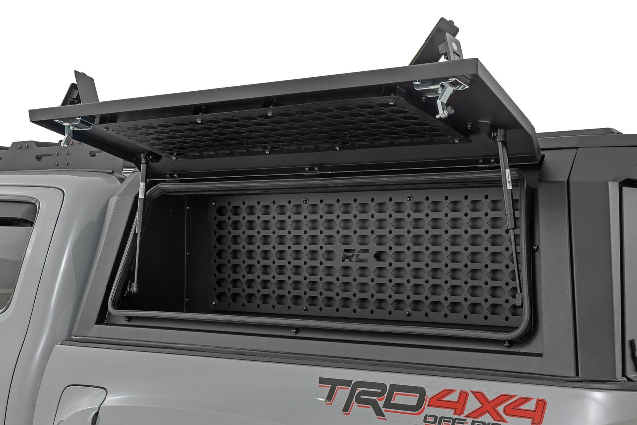 Rough Country - Bed Cap Molle Panel Side Storage Bin - Drivers Side - Toyota Tacoma (16-23) - 734064 - 734064