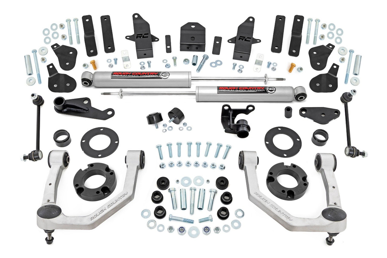 Rough Country - 3.5 Inch Lift Kit - SR/SR5 - Toyota Tacoma 4WD (2024-2026) - 74330 - 74330