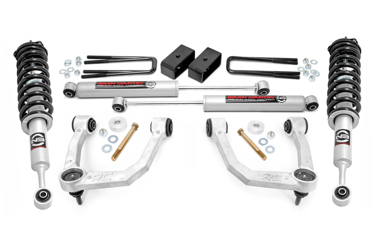Rough Country - 3 Inch Lift Kit - Toyota Hilux 2WD/4WD (2006-2026) - 76331 - 76331