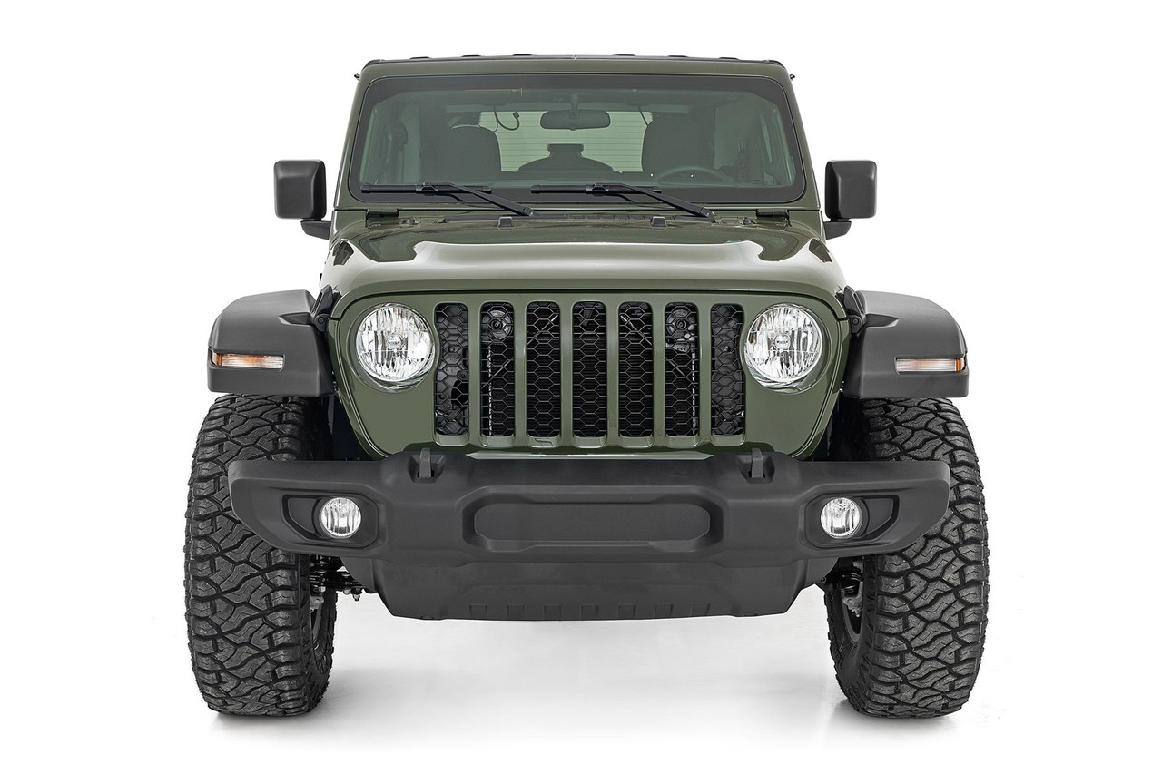 Rough Country - 3.5 Inch Lift Kit - C/A Drop - Front D/S - M1 - Jeep Wrangler JL 4WD (24-26) - 94140 - 94140