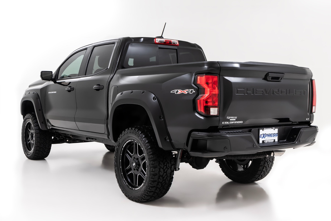 Rough Country - Pocket Fender Flares - GBF Sunrise Orange - Chevy Colorado 2WD/4WD (23-26) - F-C12311-GBF - F-C12311-GBF