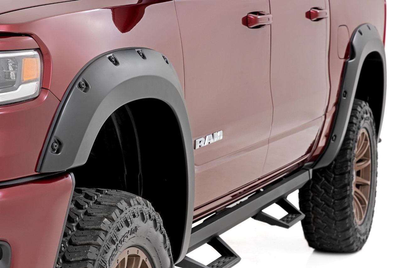 Rough Country - Pocket Fender Flares - PCG Forged Blue - Ram 1500 2WD/4WD (2025-2026) - F-D319205-PCG - F-D319205-PCG
