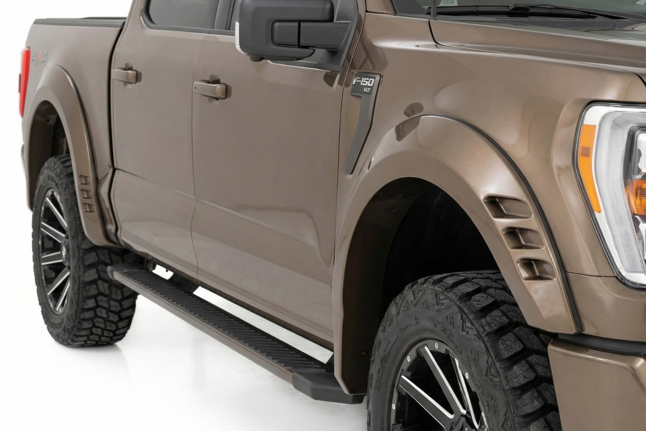 Rough Country - Fender Flares - SF1 - LJ Darkened Bronze - Ford F-150 2WD/4WD (2021-2026) - F-F320210A-LJ - F-F320210A-LJ