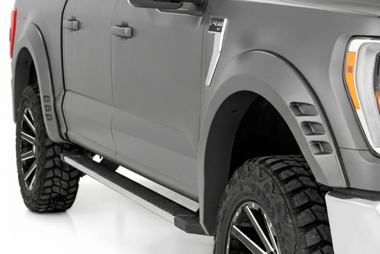 Rough Country - Fender Flares - SF1 - T9 Marsh Gray - Ford F-150 2WD/4WD (2021-2026) - F-F320210A-T9 - F-F320210A-T9