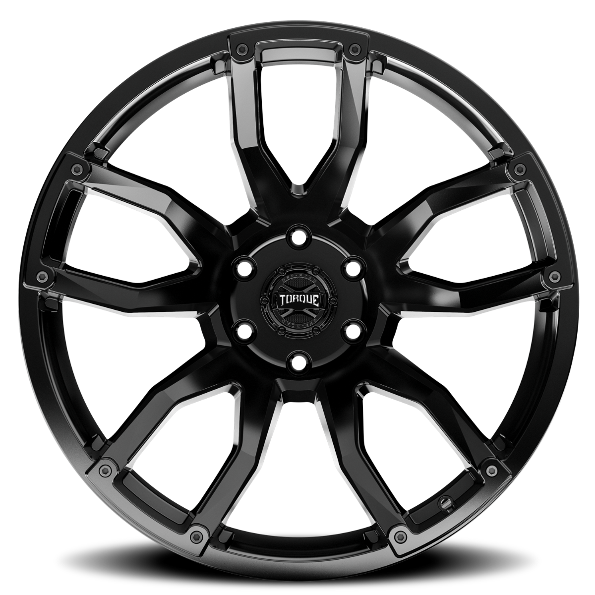 Rough Country - Torque Impact / Satin Black / 20x9 / 6x5.5 / -12mm - TW403C-20908304-12 - TW403C-20908304-12