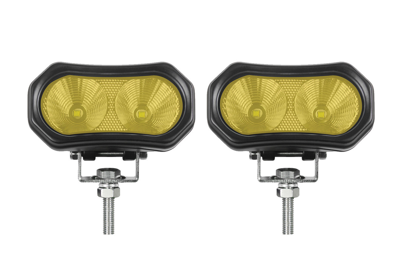 Twin LED Work Light Kit 10W, Amber