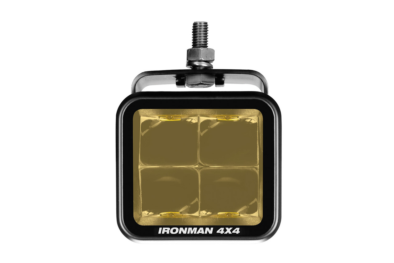 2.8" 20W LED Cube Light Kit, Spot Beam - Amber