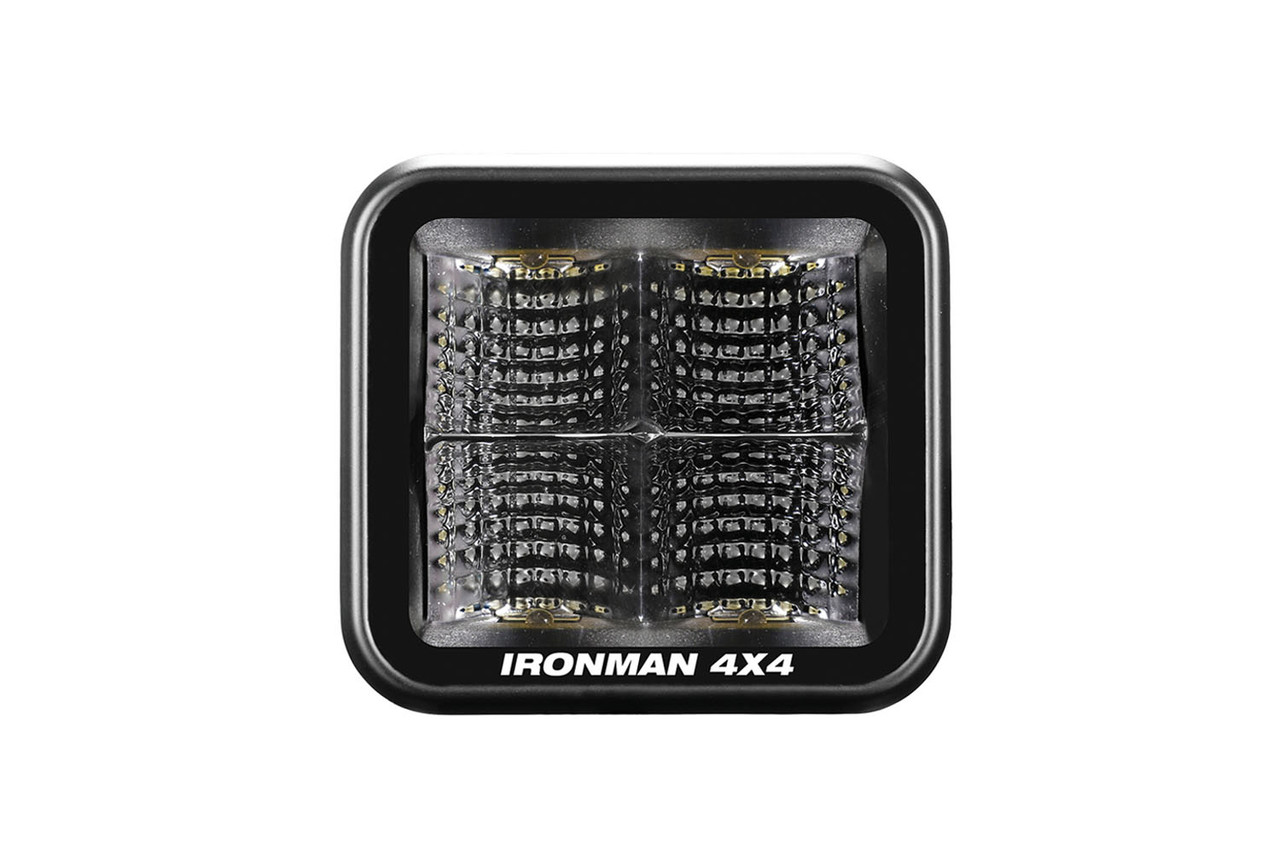 2.8" 20W LED Cube Light Kit, Flood Beam - Clear