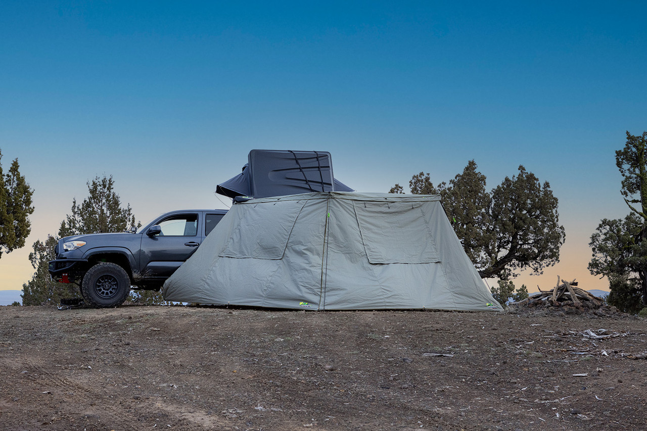 DeltaWing XTR-71 Awning and Wall Kit Package | 270 Degree Freestanding  Awning | 2-Piece Wall Kit - Nomad Overland Adventures