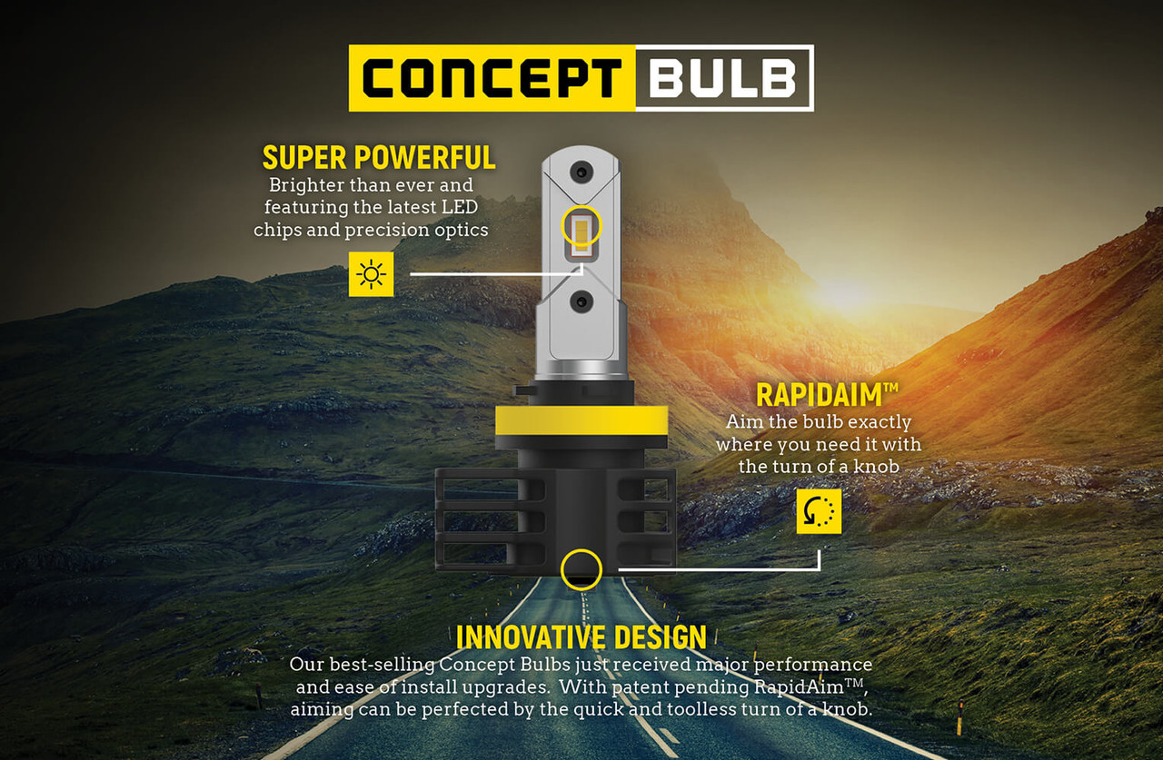 Tiny Monster Concept Bulbs (Dual Output)