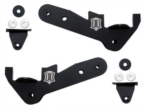 ICON 2017-2022 Ford F250/F350 Super Duty 4WD 4-Link Frame Bracket Kit - 164504