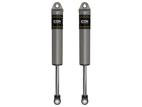 ICON 1999-2025 Ford F-250/F-350 Super Duty 3-6” Lift Rear V.S. 2.5 Aluminum Series Shock Absorbers Internal Reservoir Pair - 37601P
