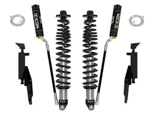 ICON 2021-2023 Ford Bronco Rear 1.25-3” Lift V.S. 2.5 Series Coilover Kit Remote Reservoir w/ CDCV - 48710C